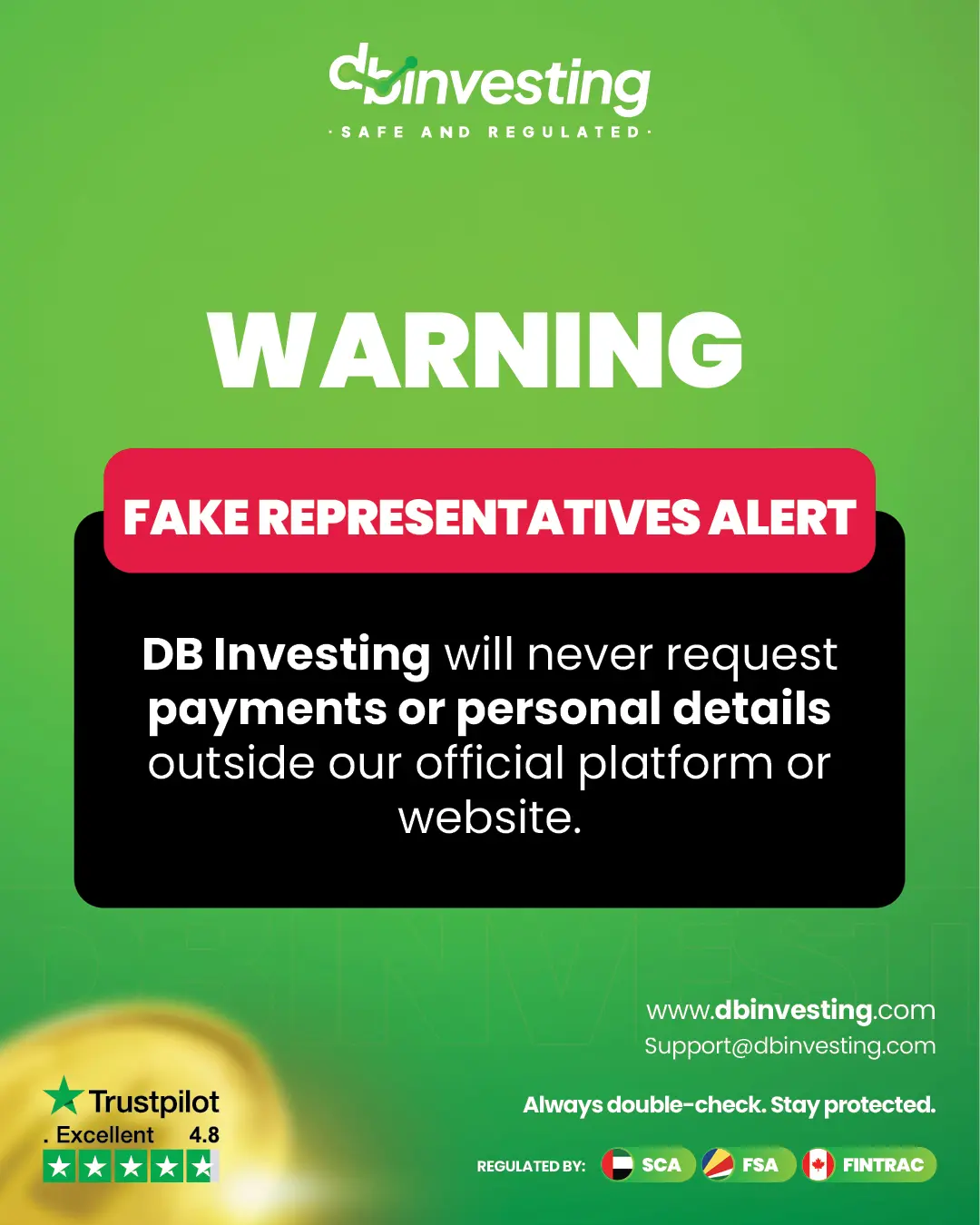 PERINGATAN: Peringatan Penipuan Online – Lindungi Diri Anda dari Aktivitas Penipuan yang Menggunakan Nama DB Investing