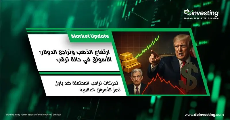 الذهب يرتفع والدولار يتراجع: الأسواق على حافة الهاوية وسط تكهنات الاحتياطي الفيدرالي