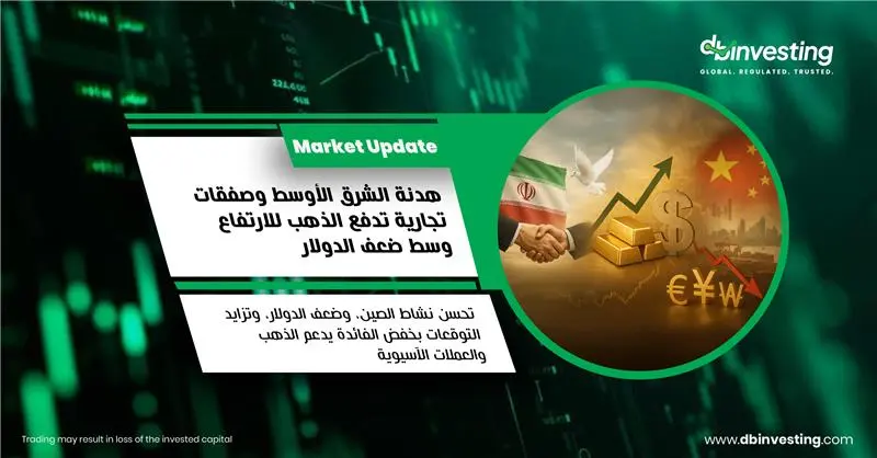الذهب يرتفع مستفيدا من ضعف الدولار وسط تراجع حدة التوترات الجيوسياسية